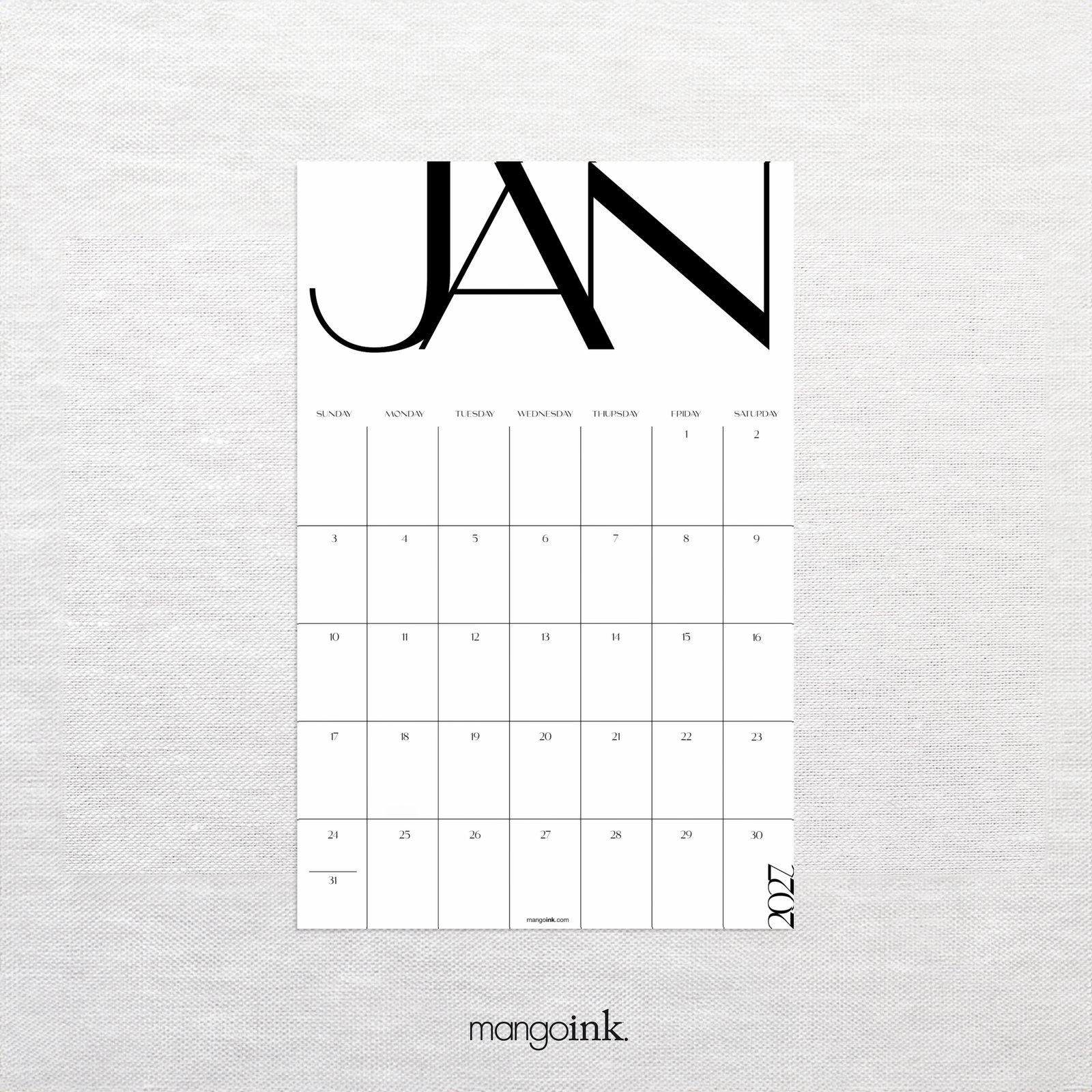 January 2027