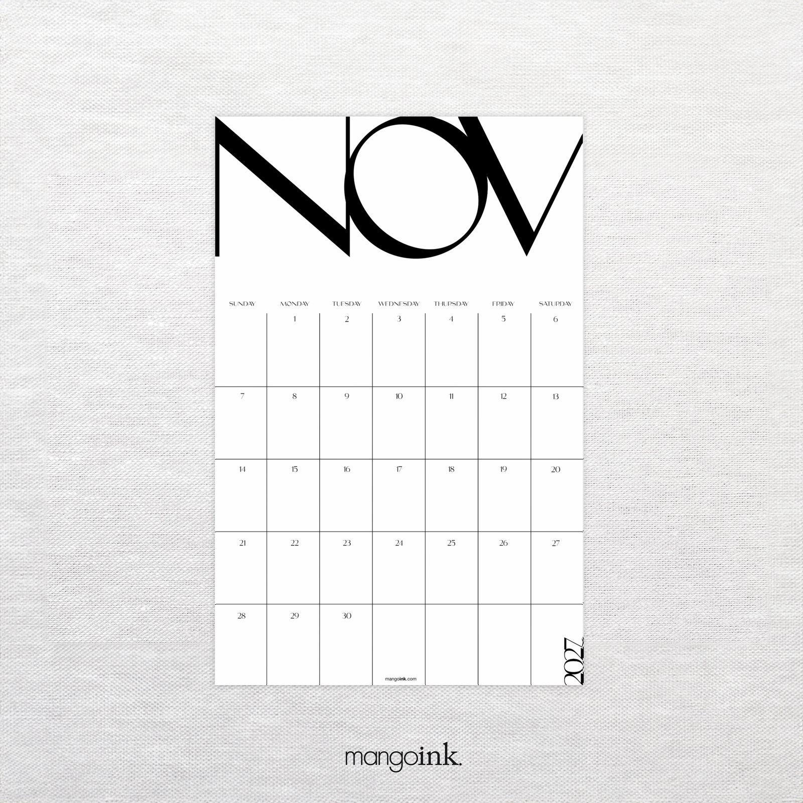 November 2027