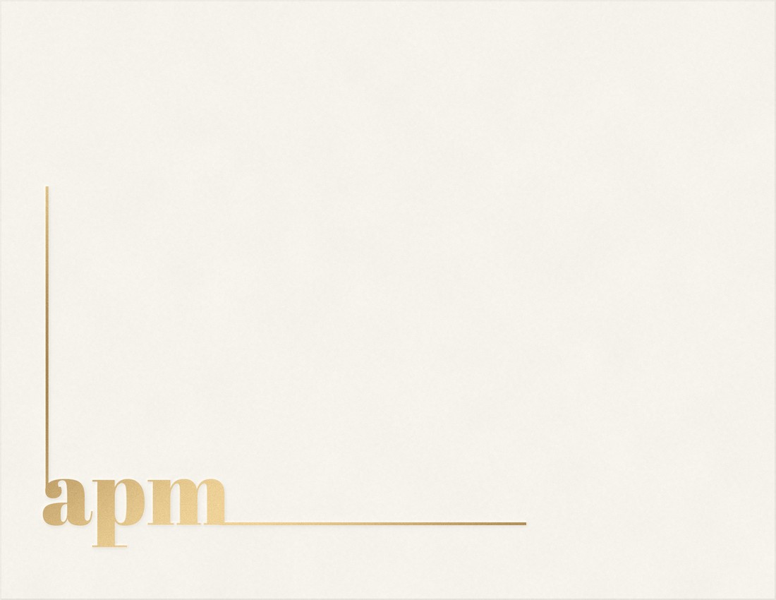Daysss card in gold foil turning in the light