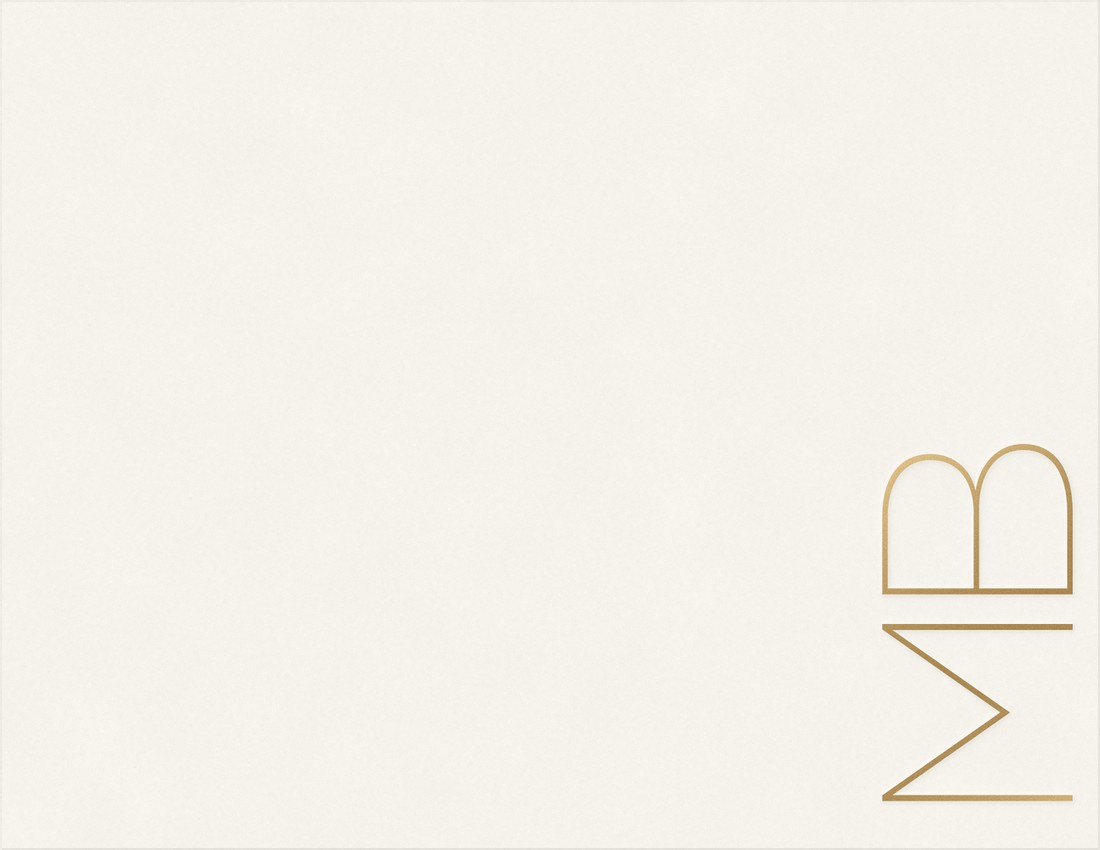 Modern Elite card in gold foil turning in the light